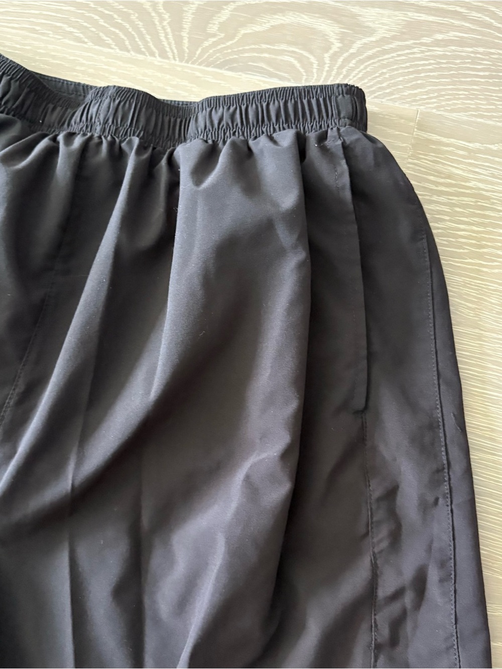 Men's Black Athletic Shorts - Lined - Picture 6 of 11